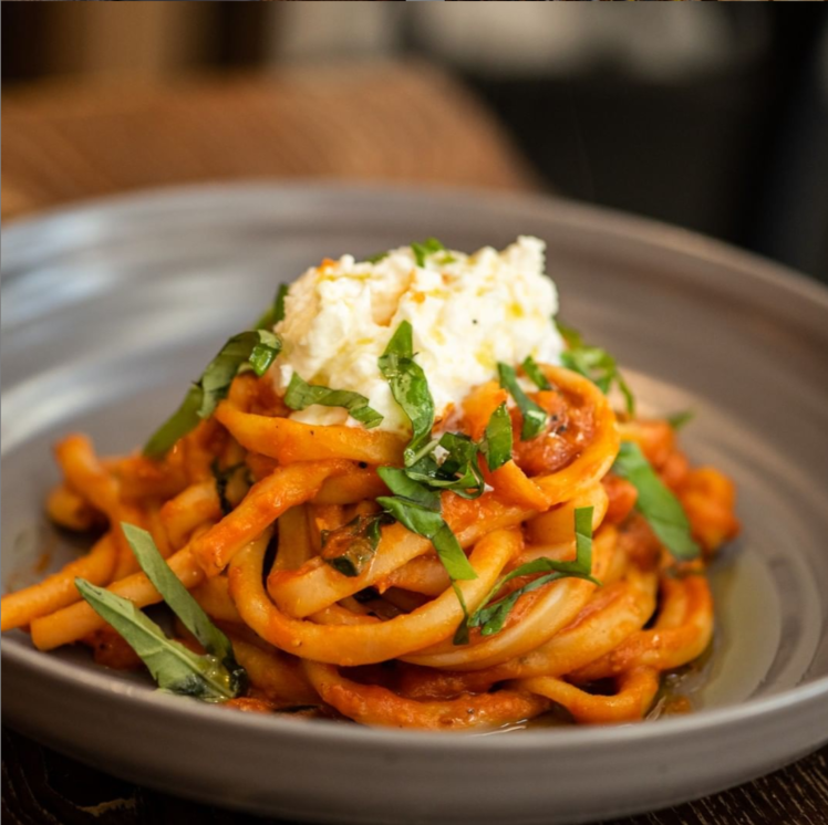 Morelli Organic Bucatini Pasta From Italy - Premium Durum Wheat Semolina