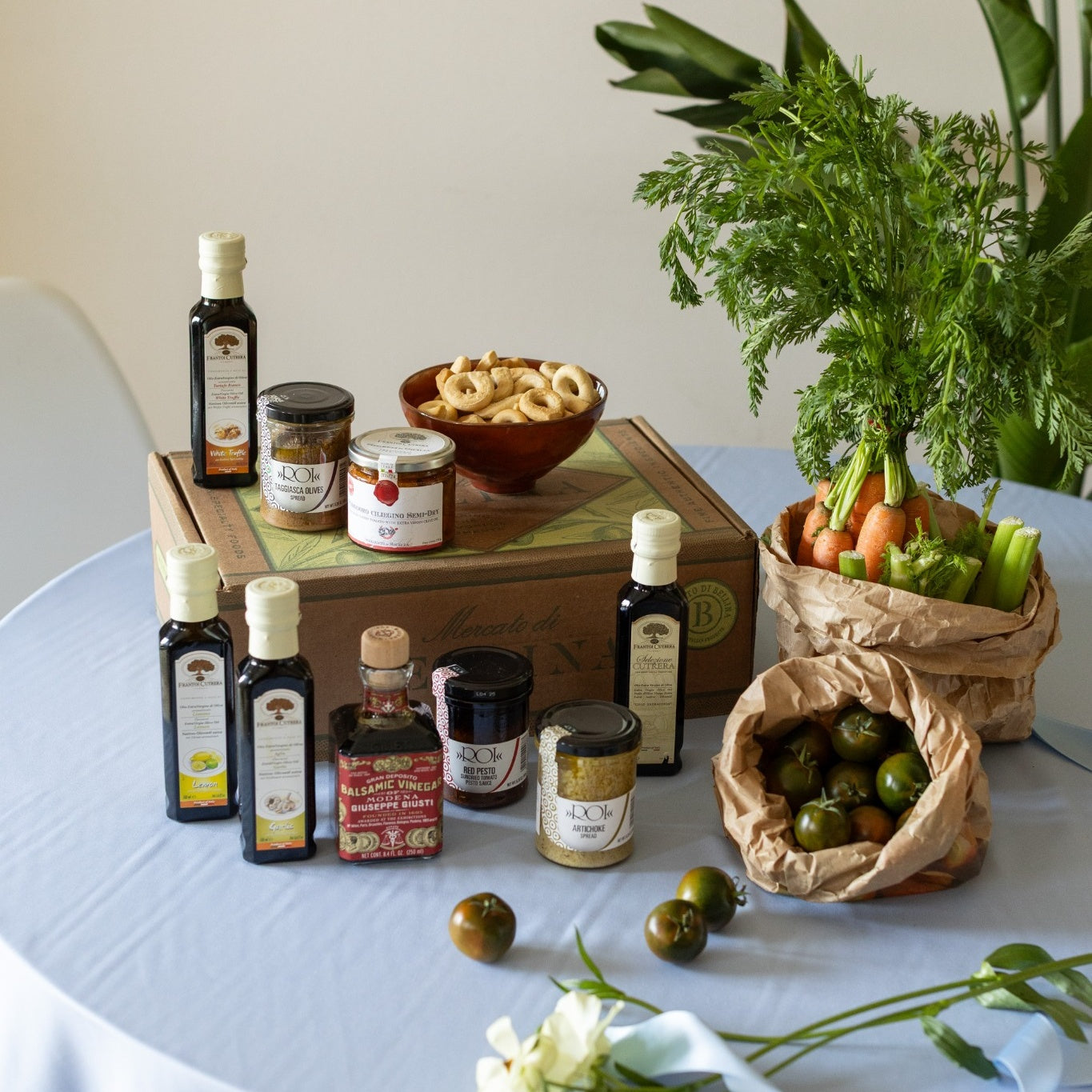 mama mia Italian pantry staples gift basket 