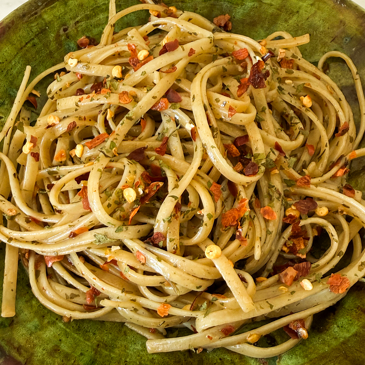Aglio Olio Peperoncino Pasta