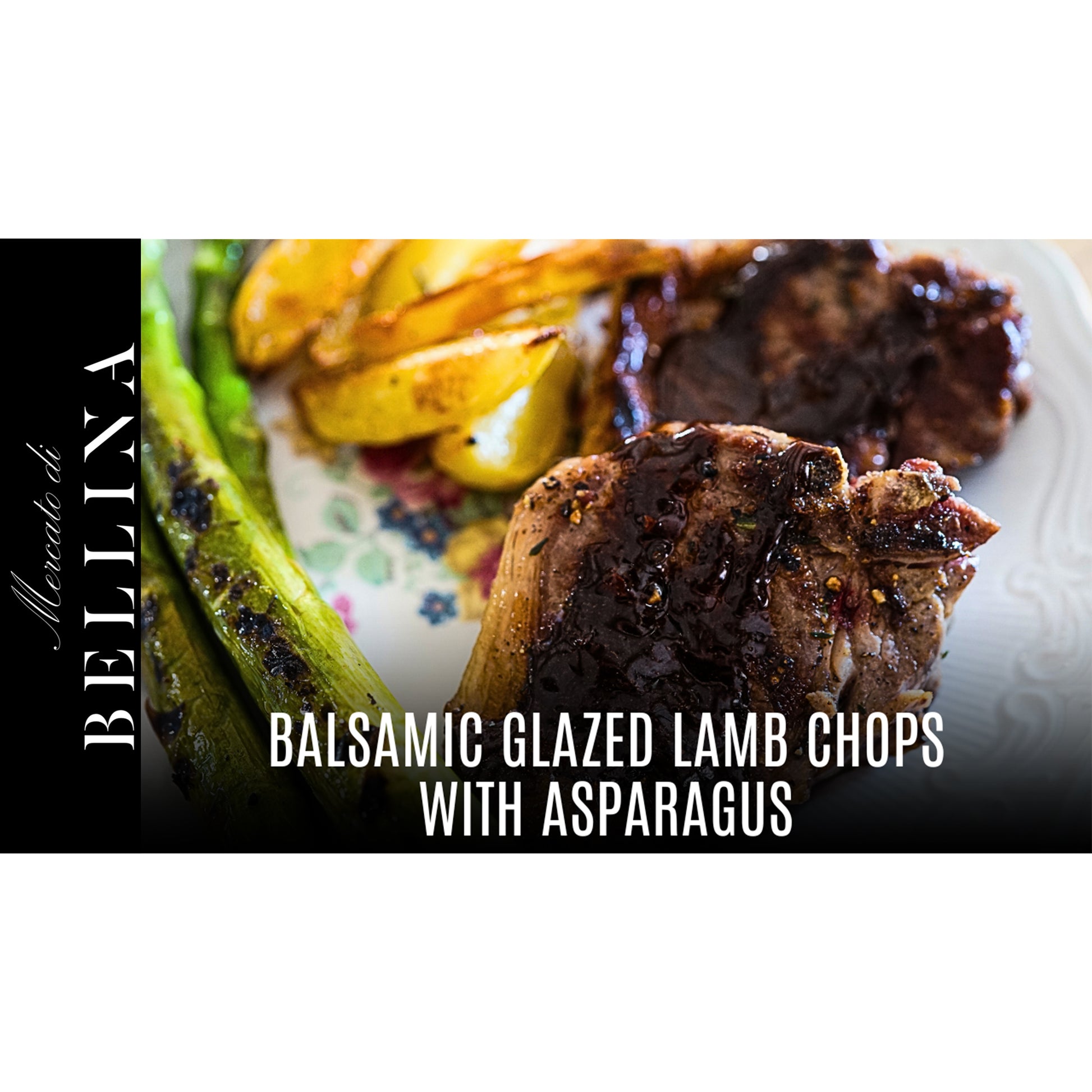 Balsamic Glazed Lamb Chops