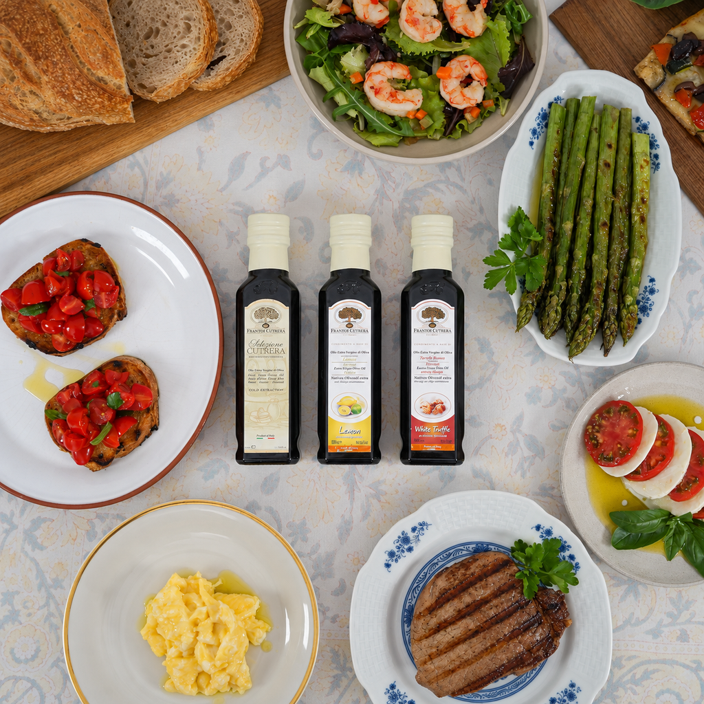 Cutrera naturally flavored EVOOs Sicily