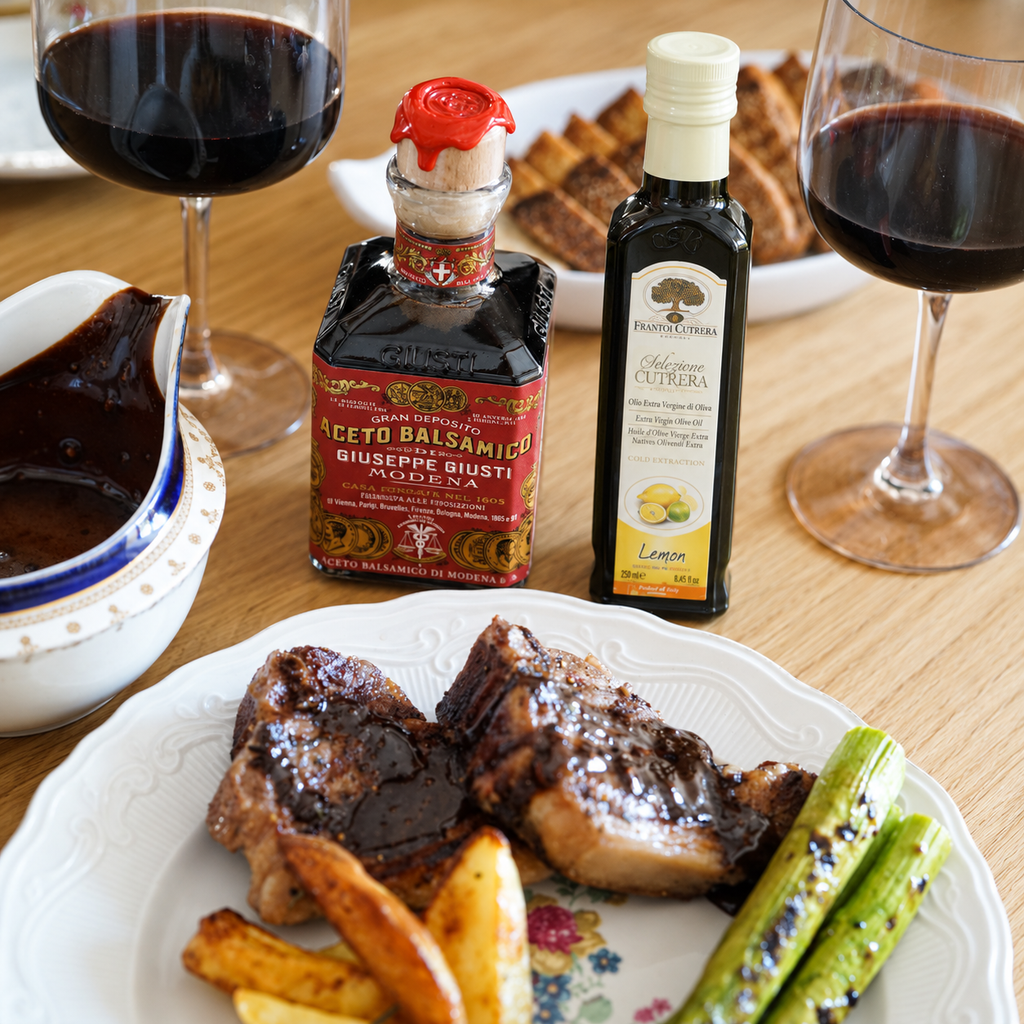 balsamic glazed lamb chops recipe