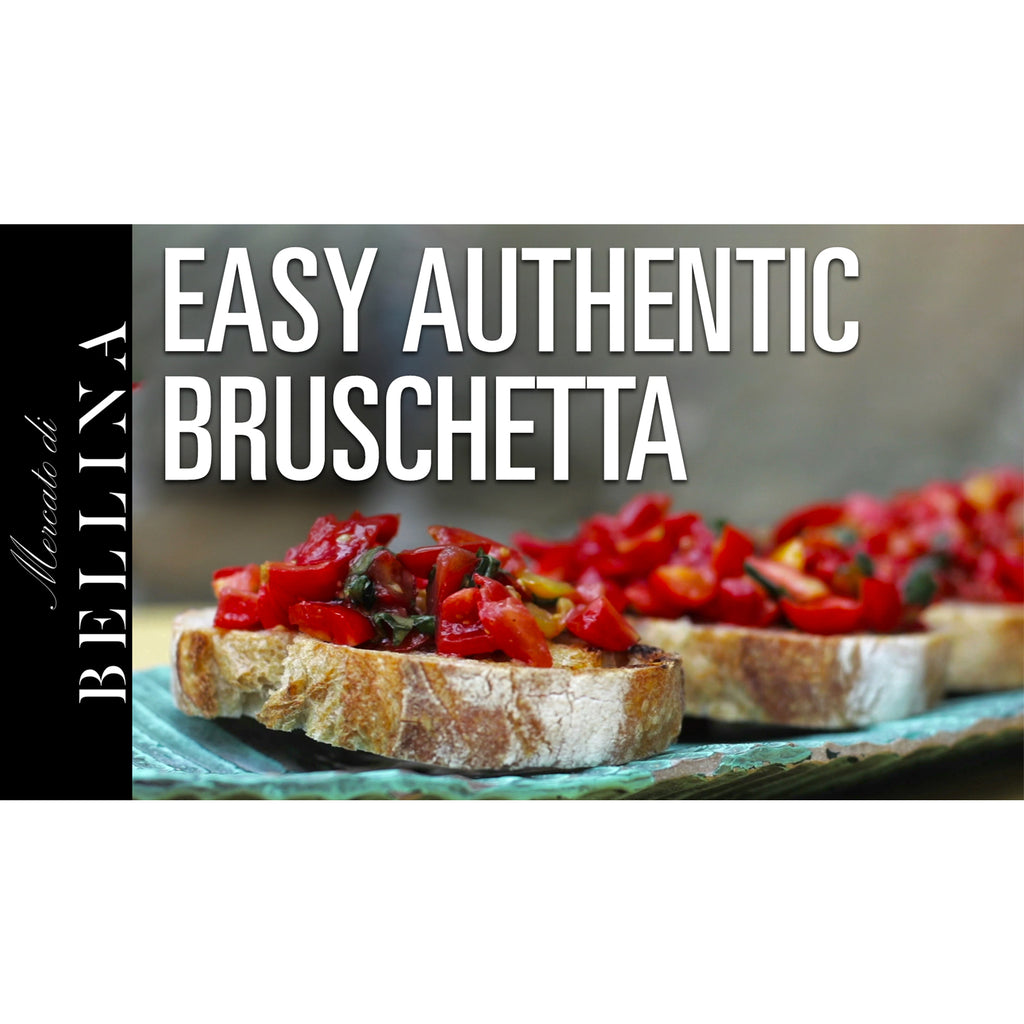 Easy Authentic Bruschetta