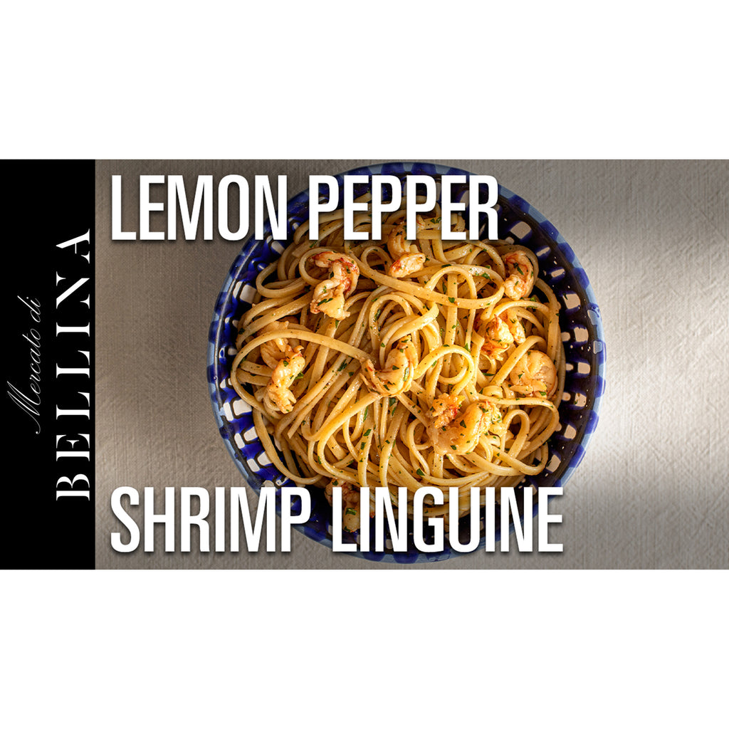 Lemon Pepper Shrimp Linguine