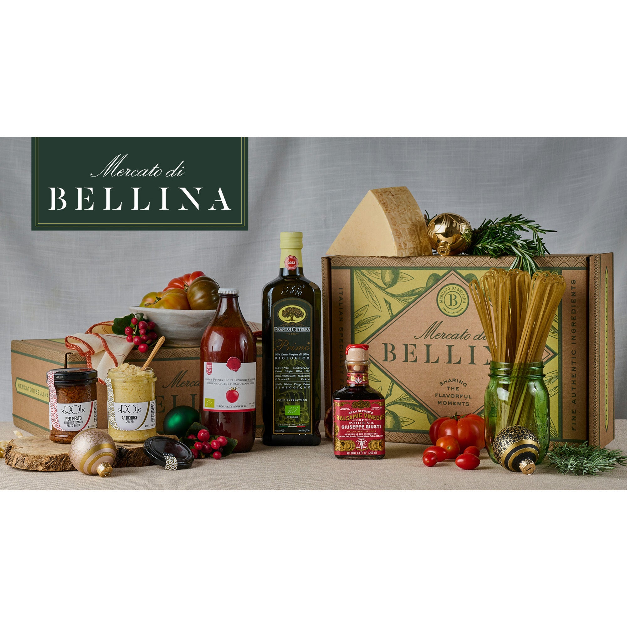 Ultimate Italian Pizza Party Basket with Truffle & Salami