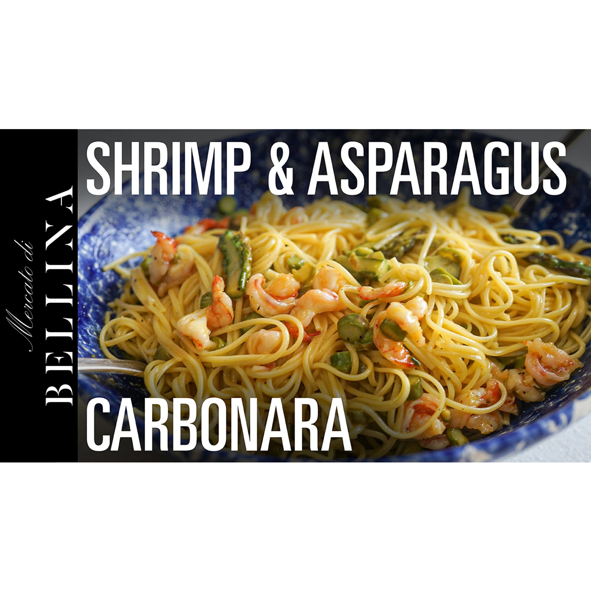 Shrimp & Asparagus Carbonara