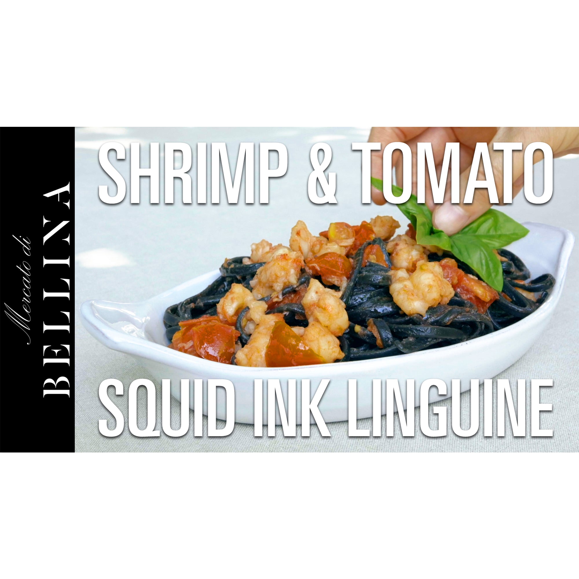 Shrimp Squid Ink Linguine