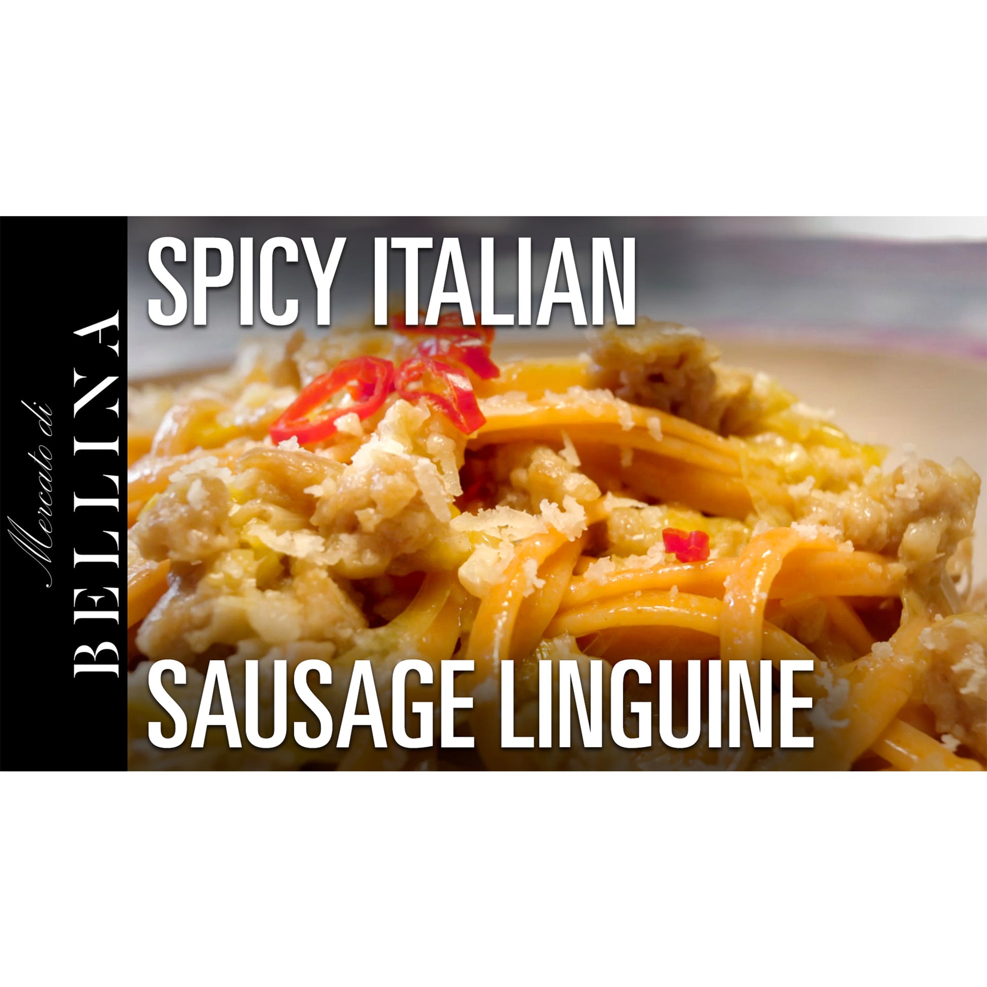 Spicy Italian Sausage Linguine
