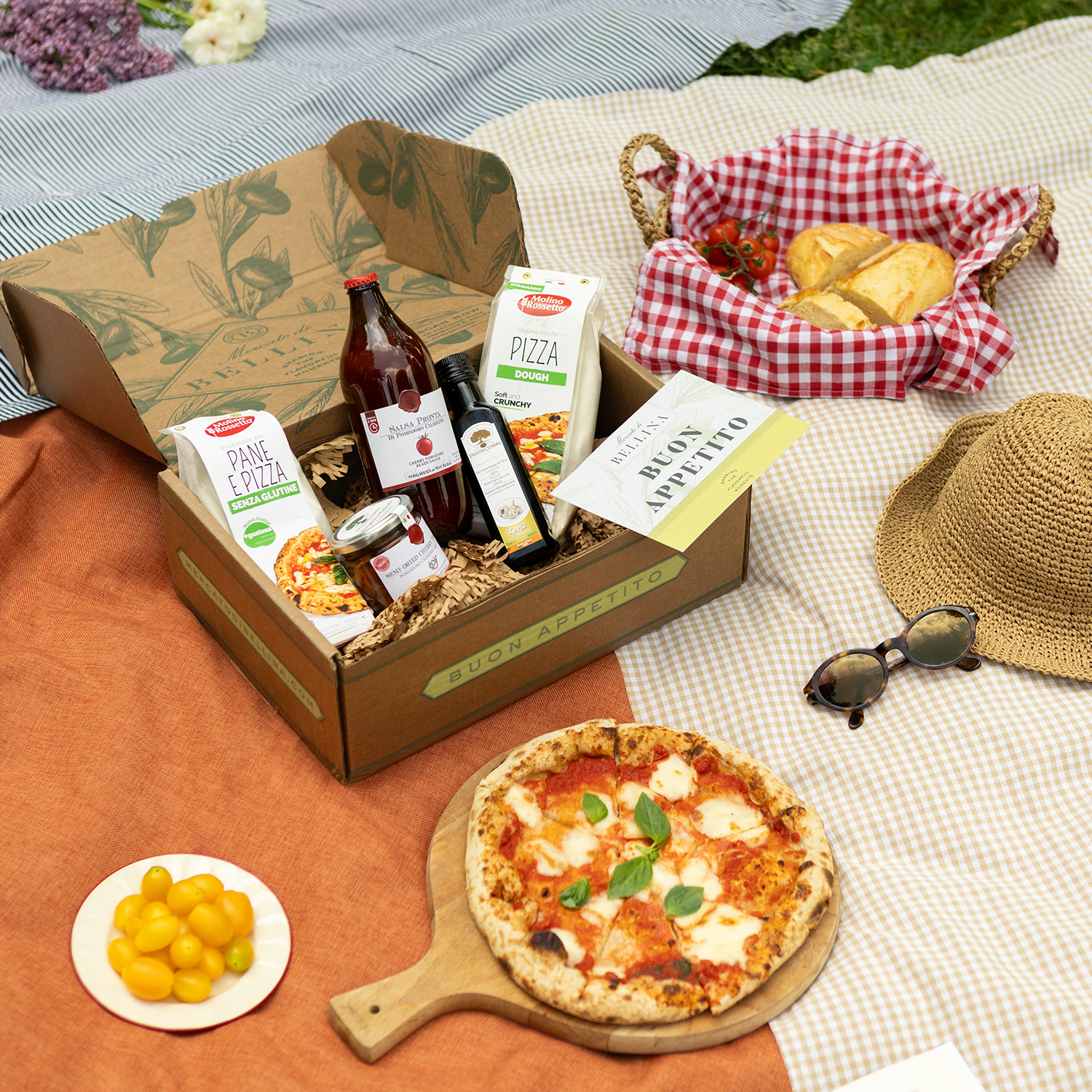 The Ultimate Italian Experience Gift Basket - Vegan
