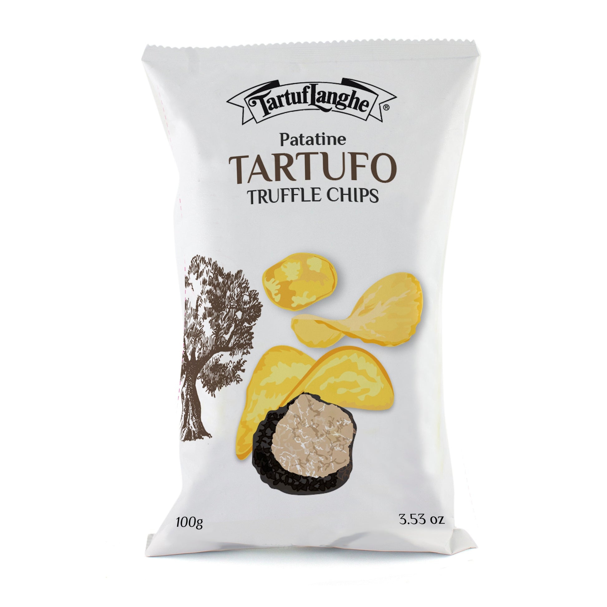 Truffle Chips: with freeze dried truffle 3.53oz - TARTUFLANGHE USA