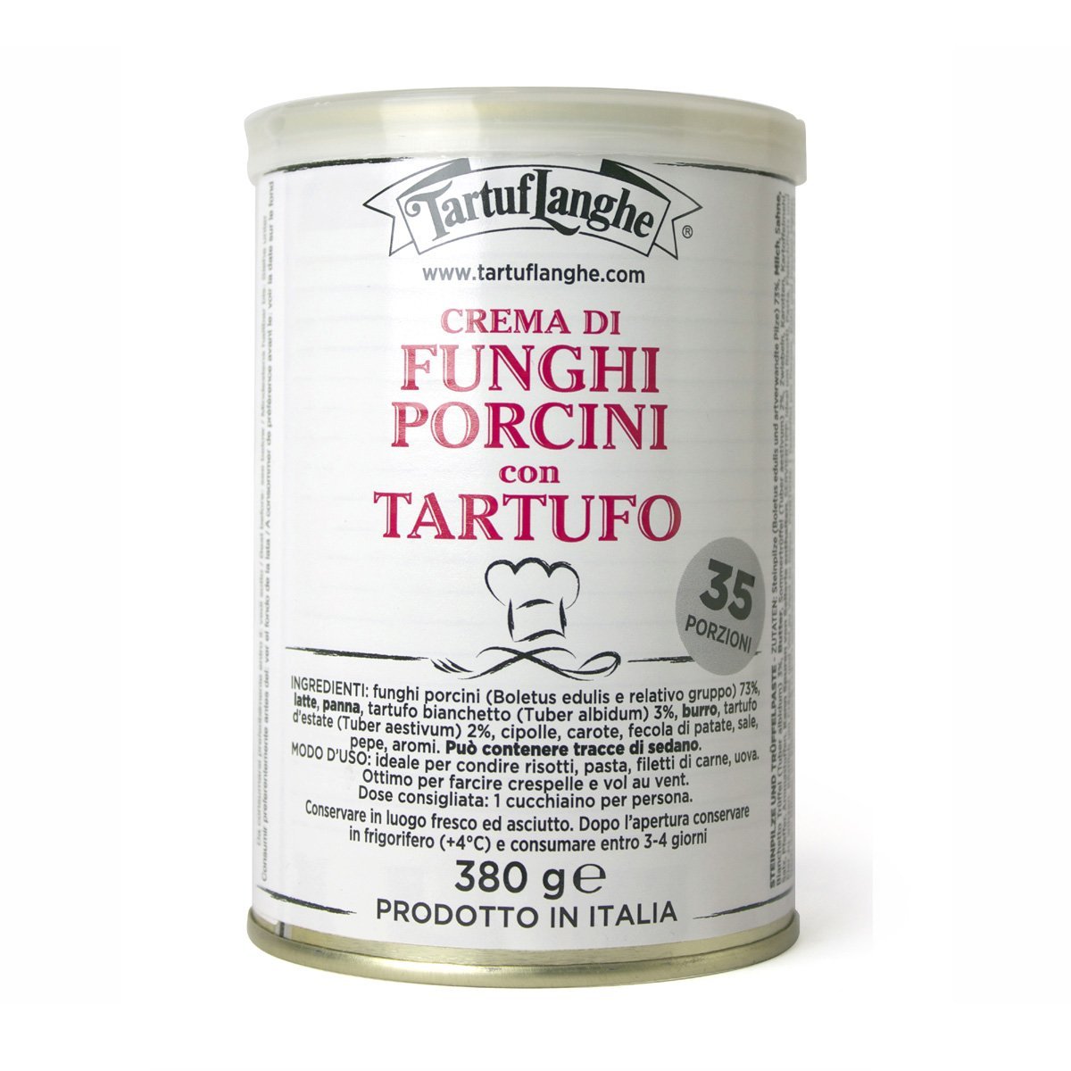 Porcini mushroom and truffle sauce  13,4 Oz - TARTUFLANGHE USA
