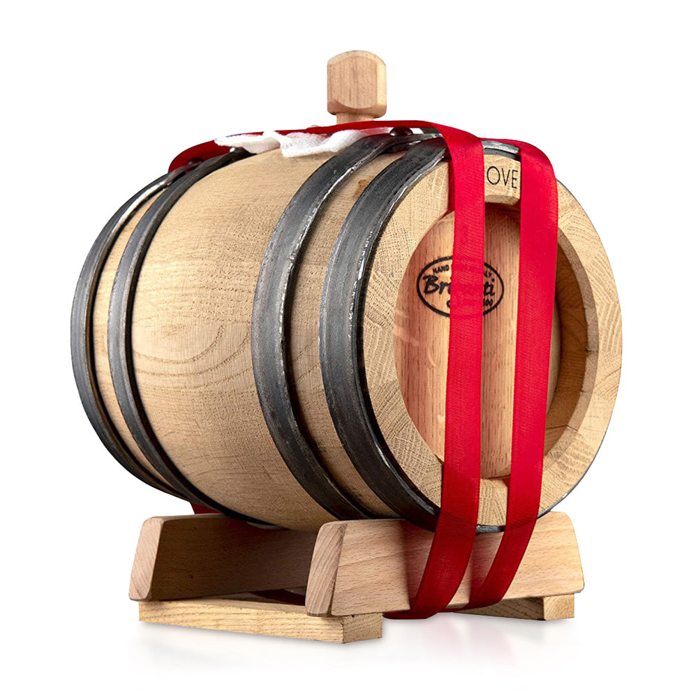 IGP Balsamic Vinegar & 3Lt Wooden Aging Barrel - by Due Vittorie