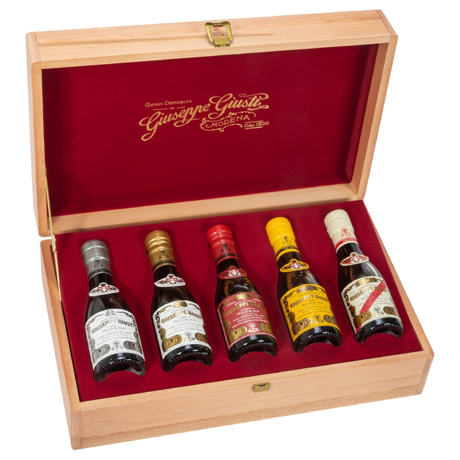 Historical Balsamic Vinegar Collection with Gift Box by Giusti