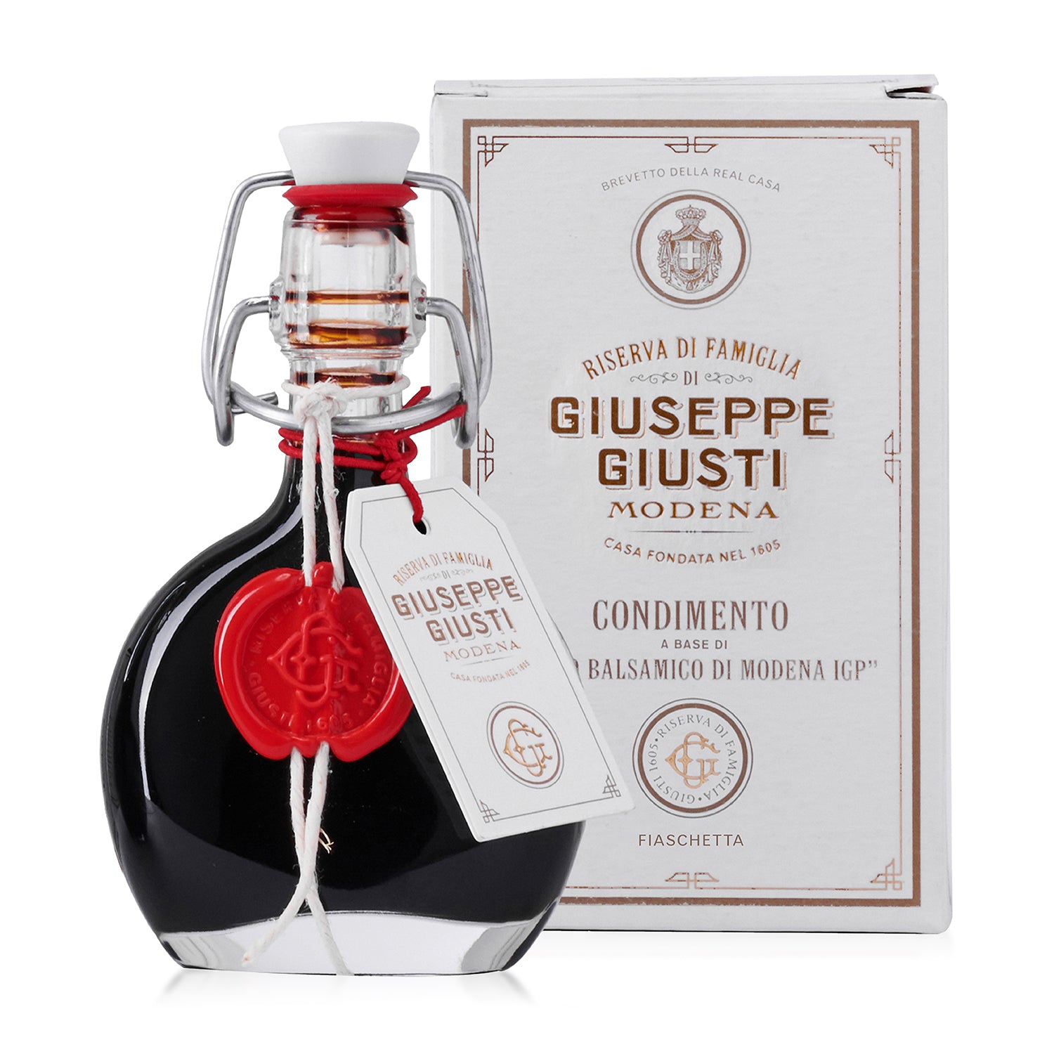Giusti Family Reserve Balsamic Vinegar in Glass Flask