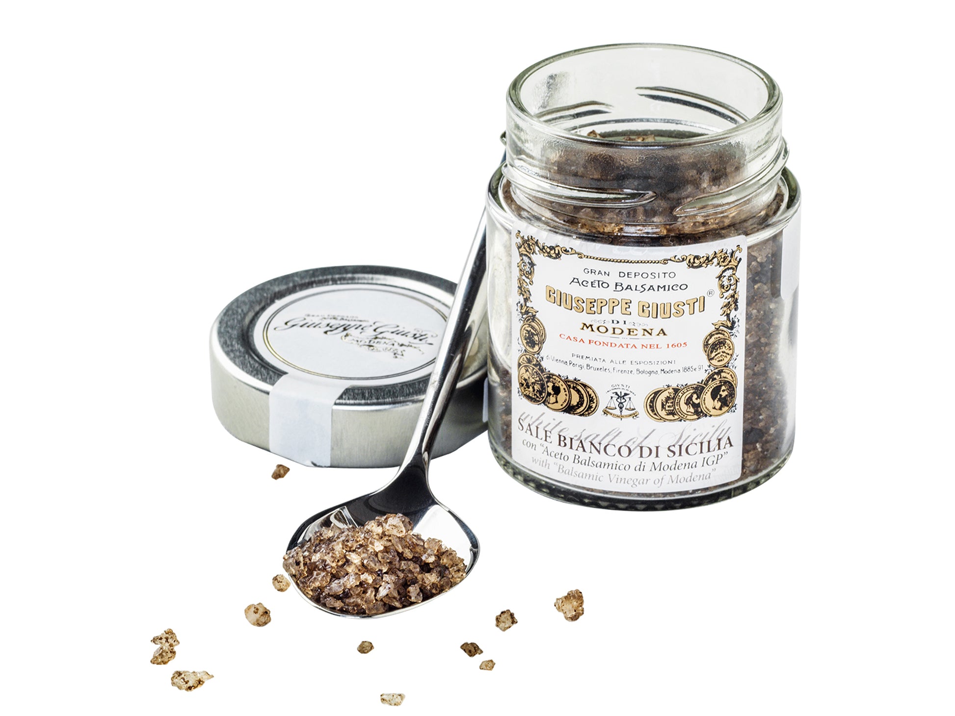 Giusti Balsamic Infused White Sicilian Sea Salt